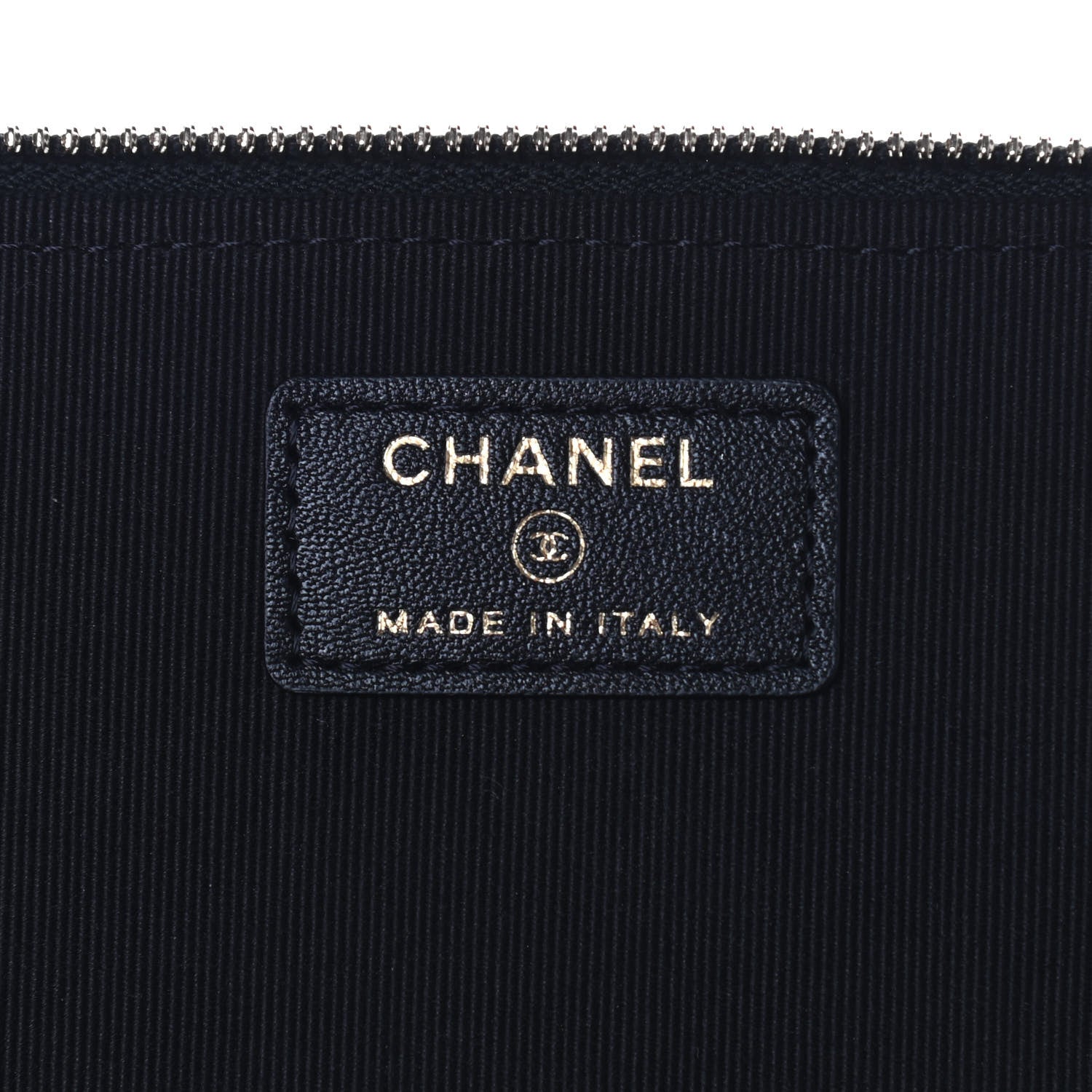 Chanel Lambskin Quilted Small Top Handle Vanity Case With Chain Black 5 of 9