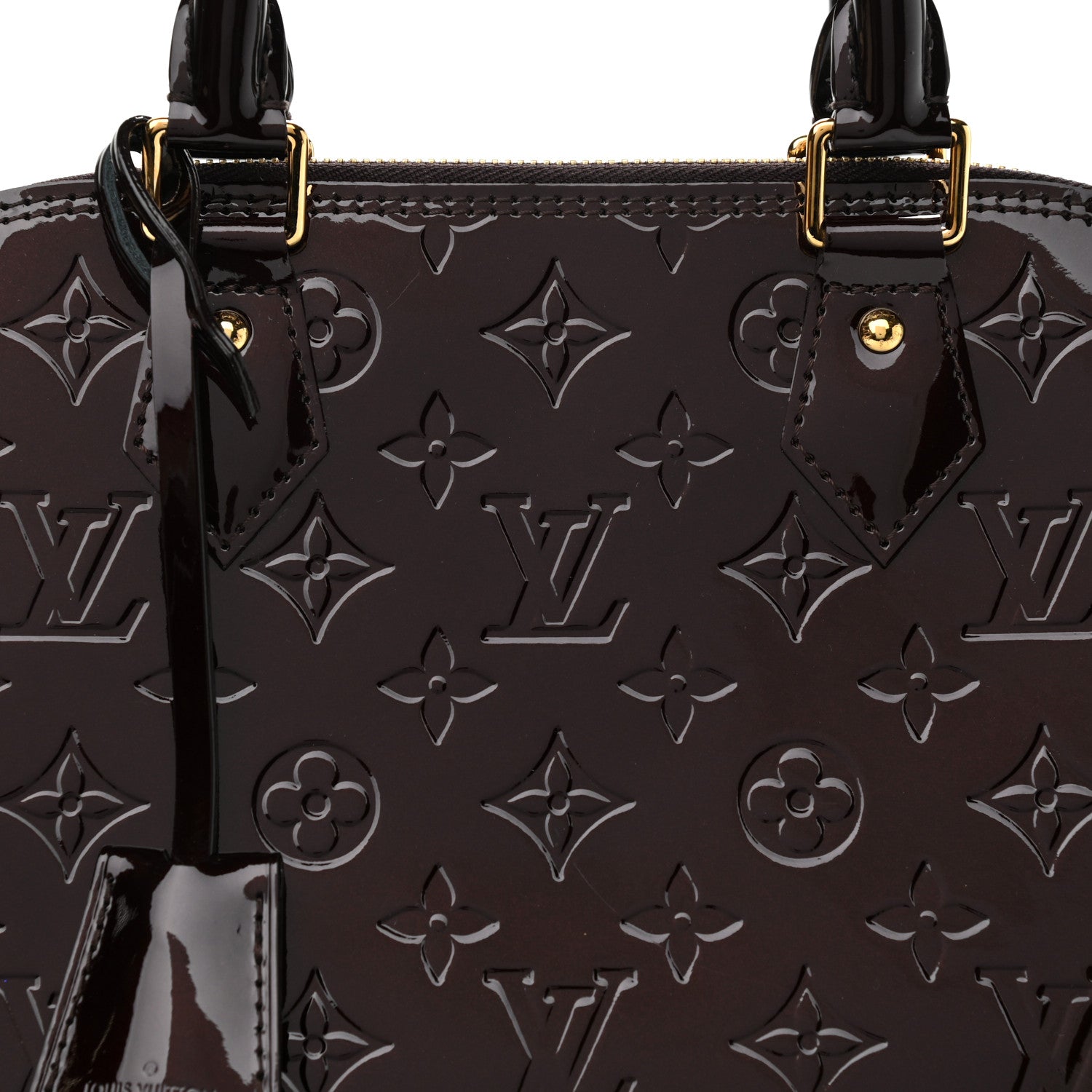 Louis Vuitton Vernis Alma PM Amarante 8 of 11