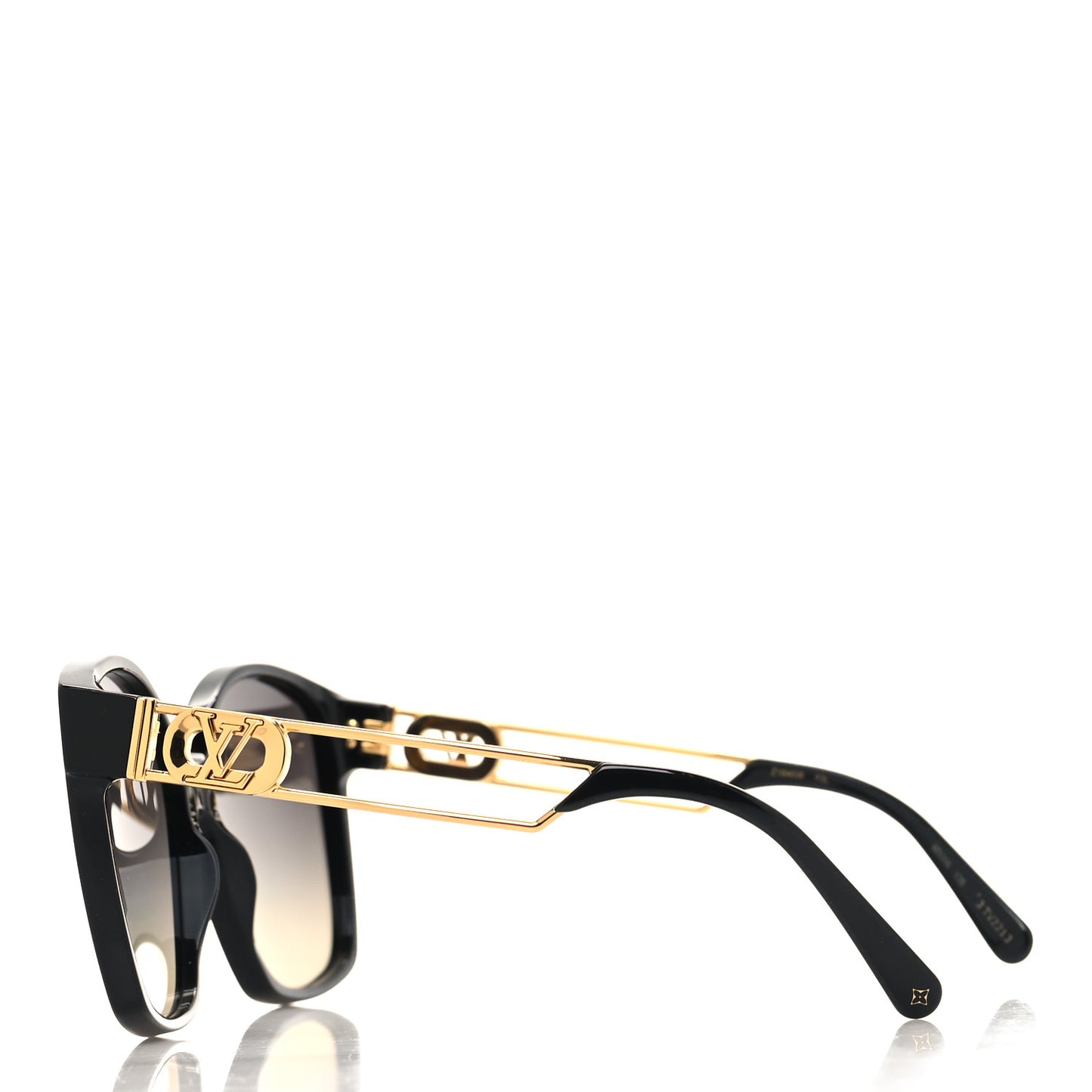 Acetate LV Link Sunglasses Z1846W Black