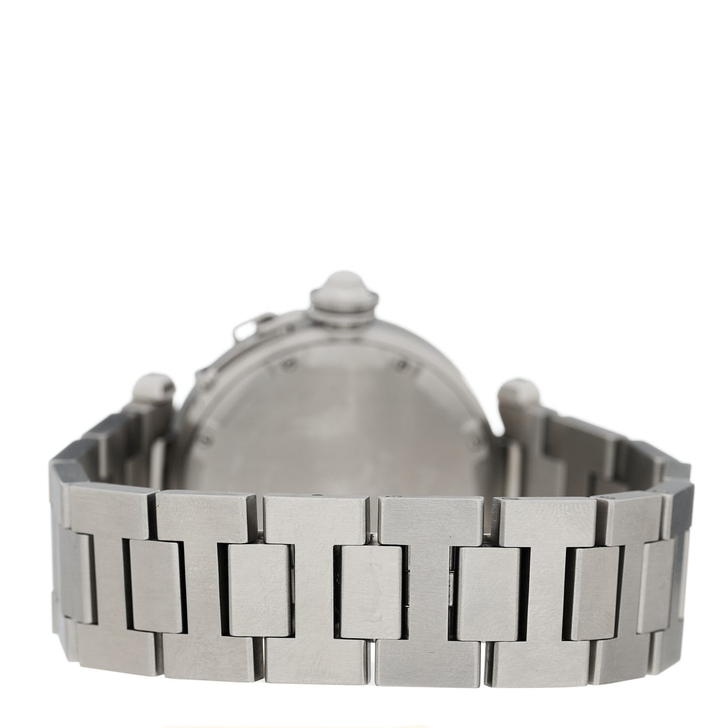 Stainless Steel 35mm Pasha C Big Date Automatic Watch Black