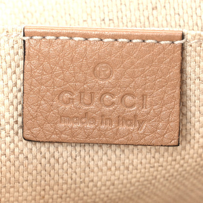 Gucci Pebbled Calfskin Small Soho Disco Bag Camelia 5 of 10