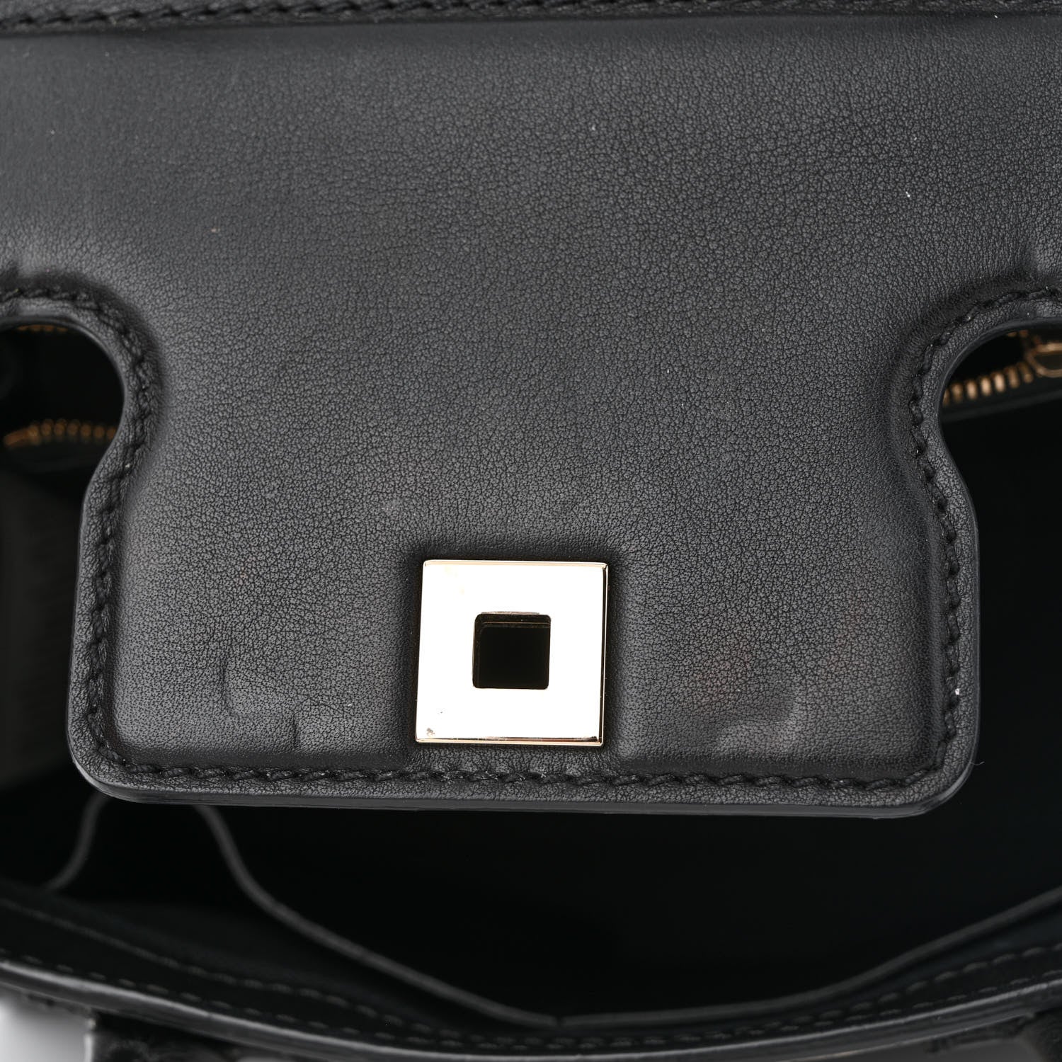 Versace Calfskin Medium Palazzo Empire Bag Black 11 of 16