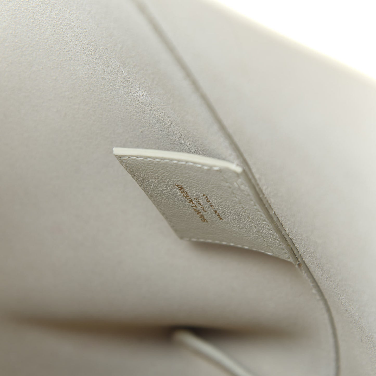 Calfskin Large Shopping Tote Porcellana