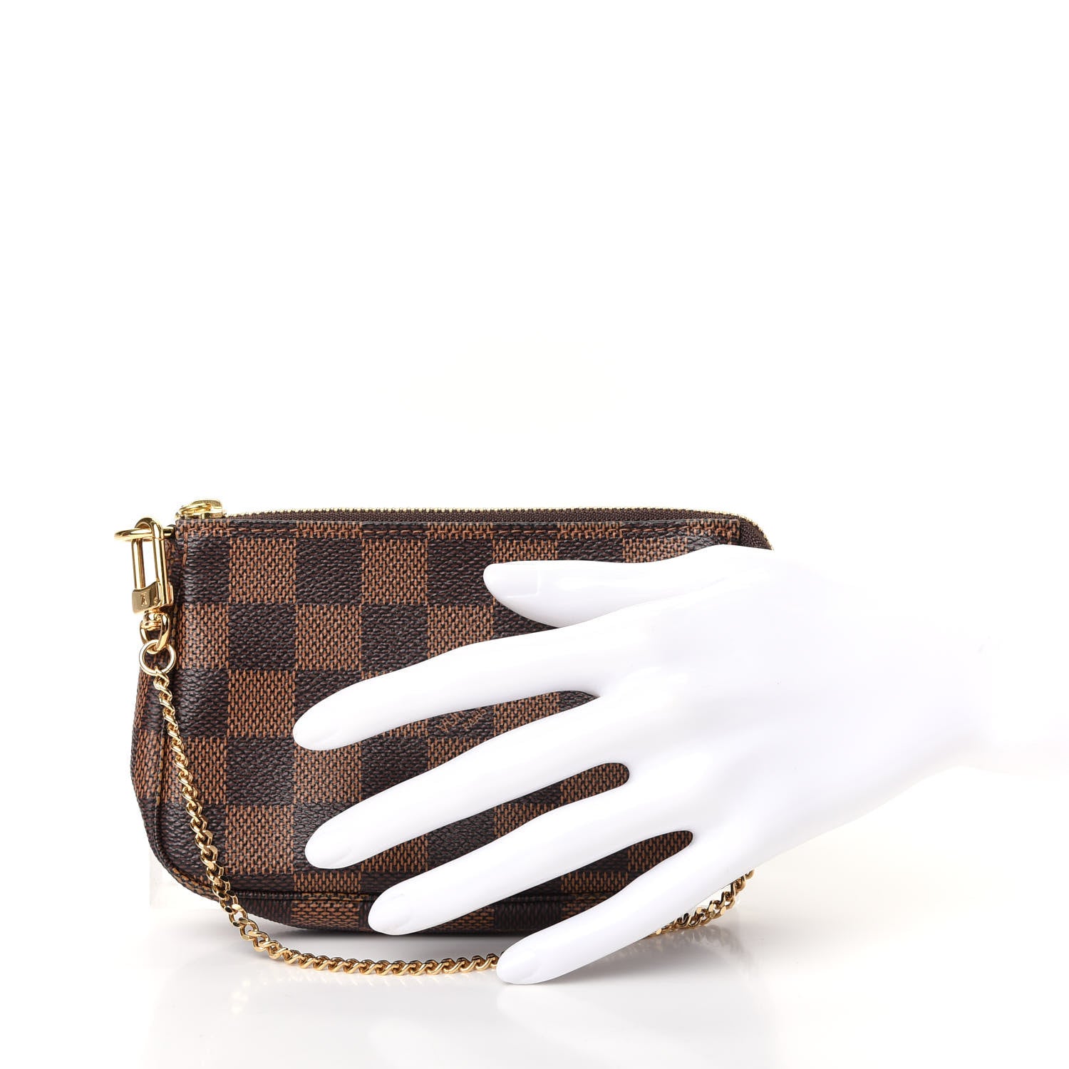 Louis Vuitton Damier Ebene Mini Pochette Accessories 2 of 6