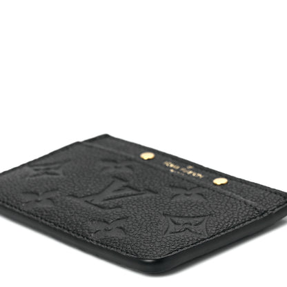 Louis Vuitton Empreinte Card Holder Black 10 of 10