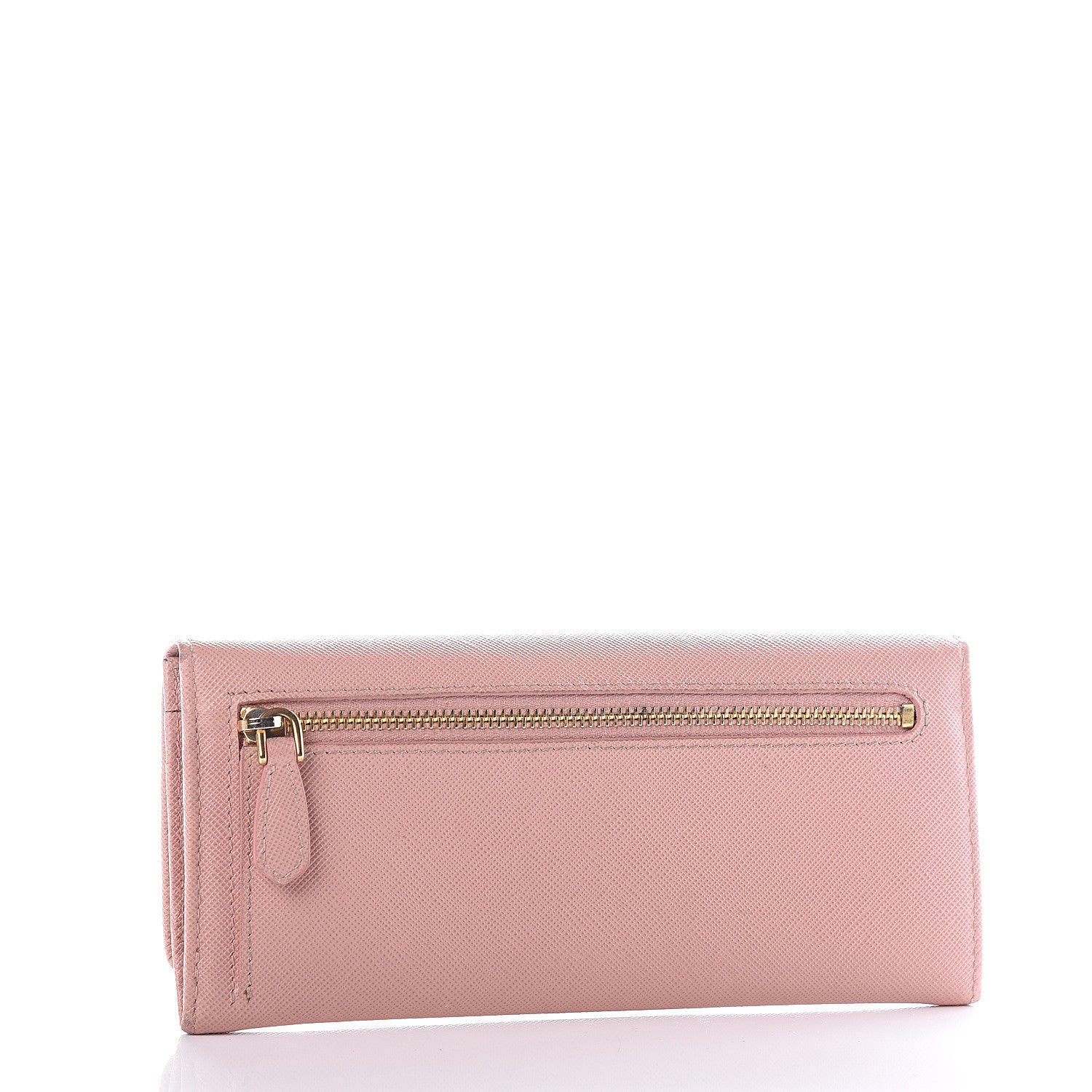 Prada Saffiano Bow Continental Wallet Orchidea 2 of 10
