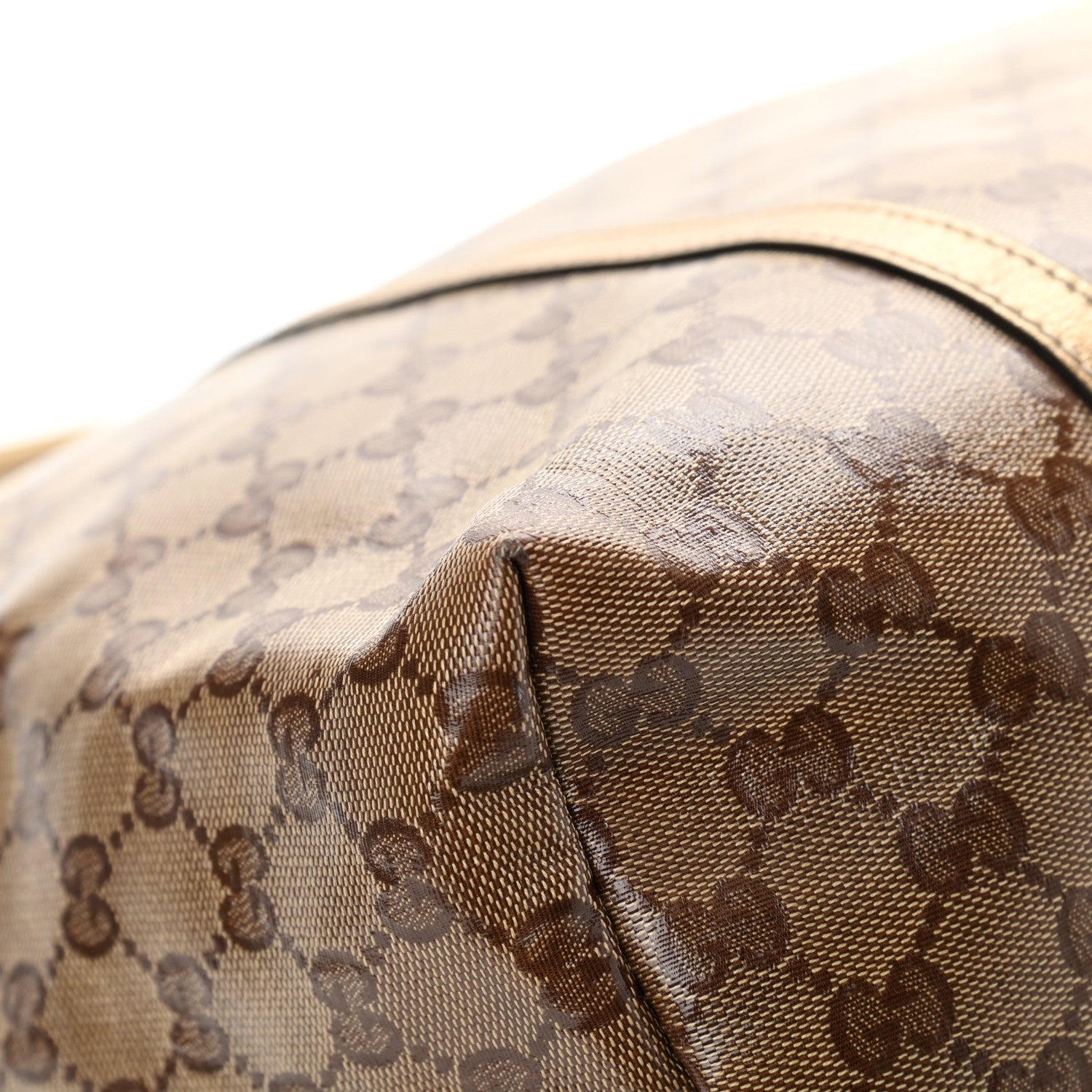 Gucci Crystal Monogram Large Joy Tote Gold 12 of 17