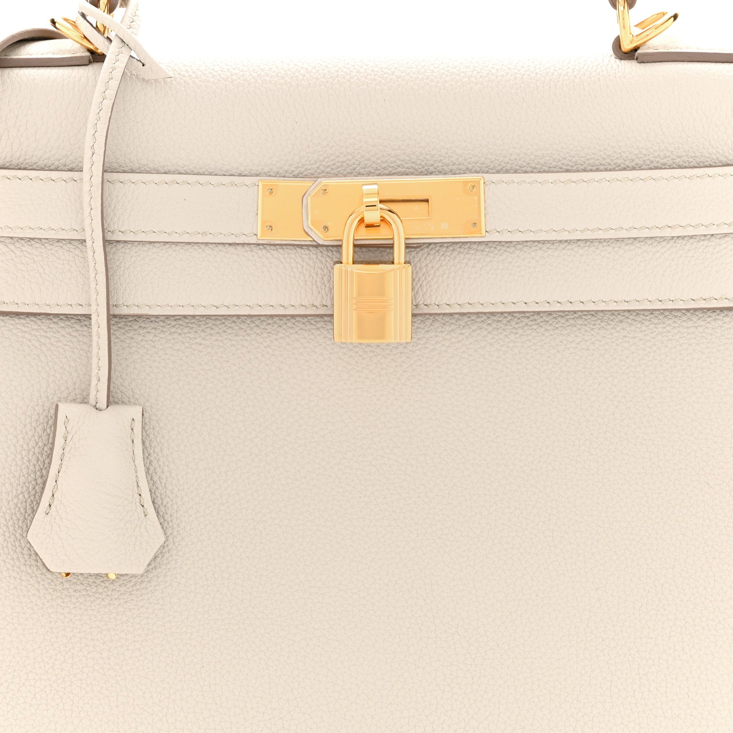 Hermes Togo Kelly Retourne 28 Beton 8 of 12