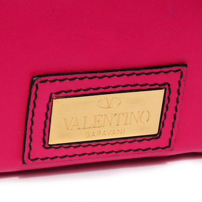 Valentino Garavani Nappa Large Bow Clutch Pink 5 of 8