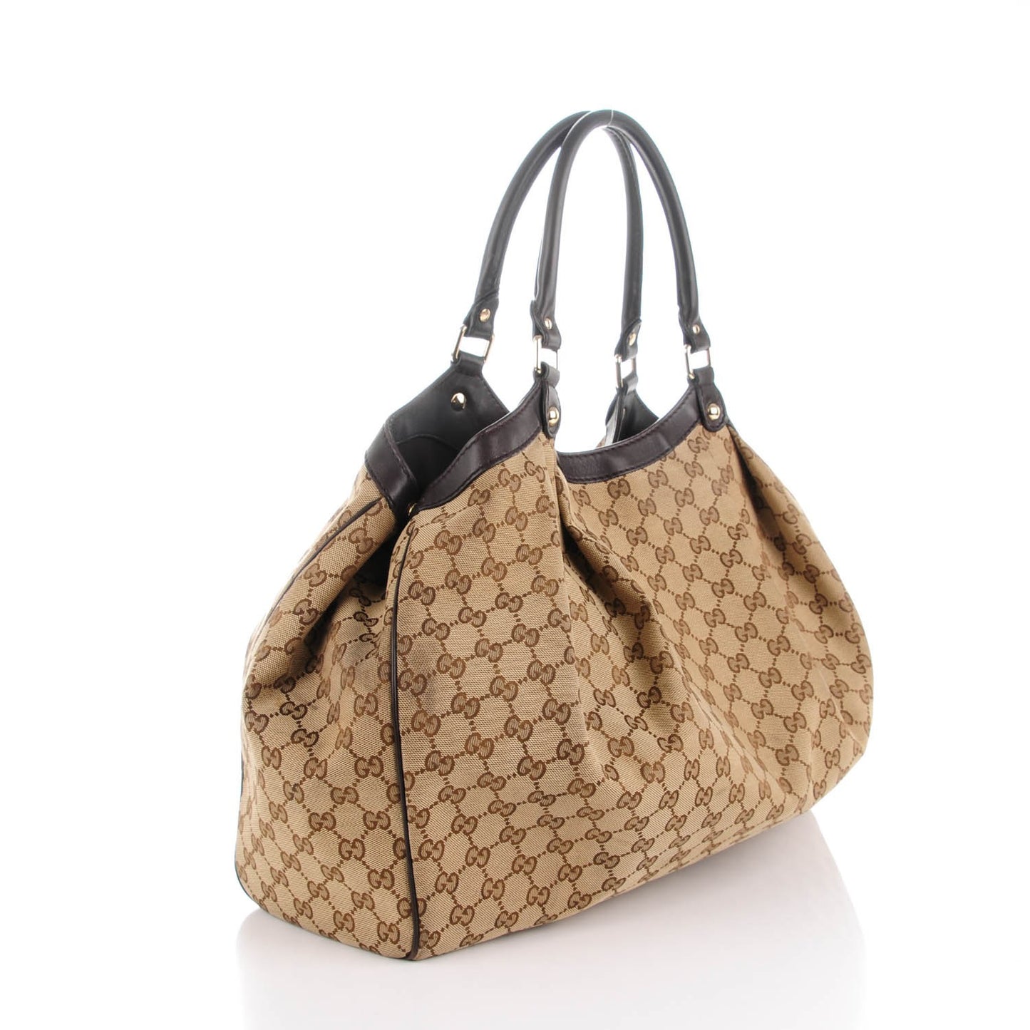 Monogram Large Sukey Tote Dark Brown