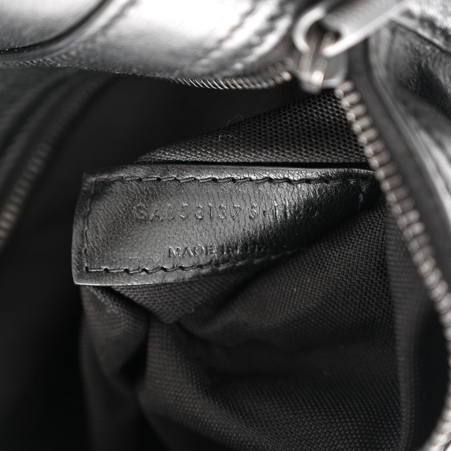 Lambskin Logo Ripstop Body Belt Bag Black