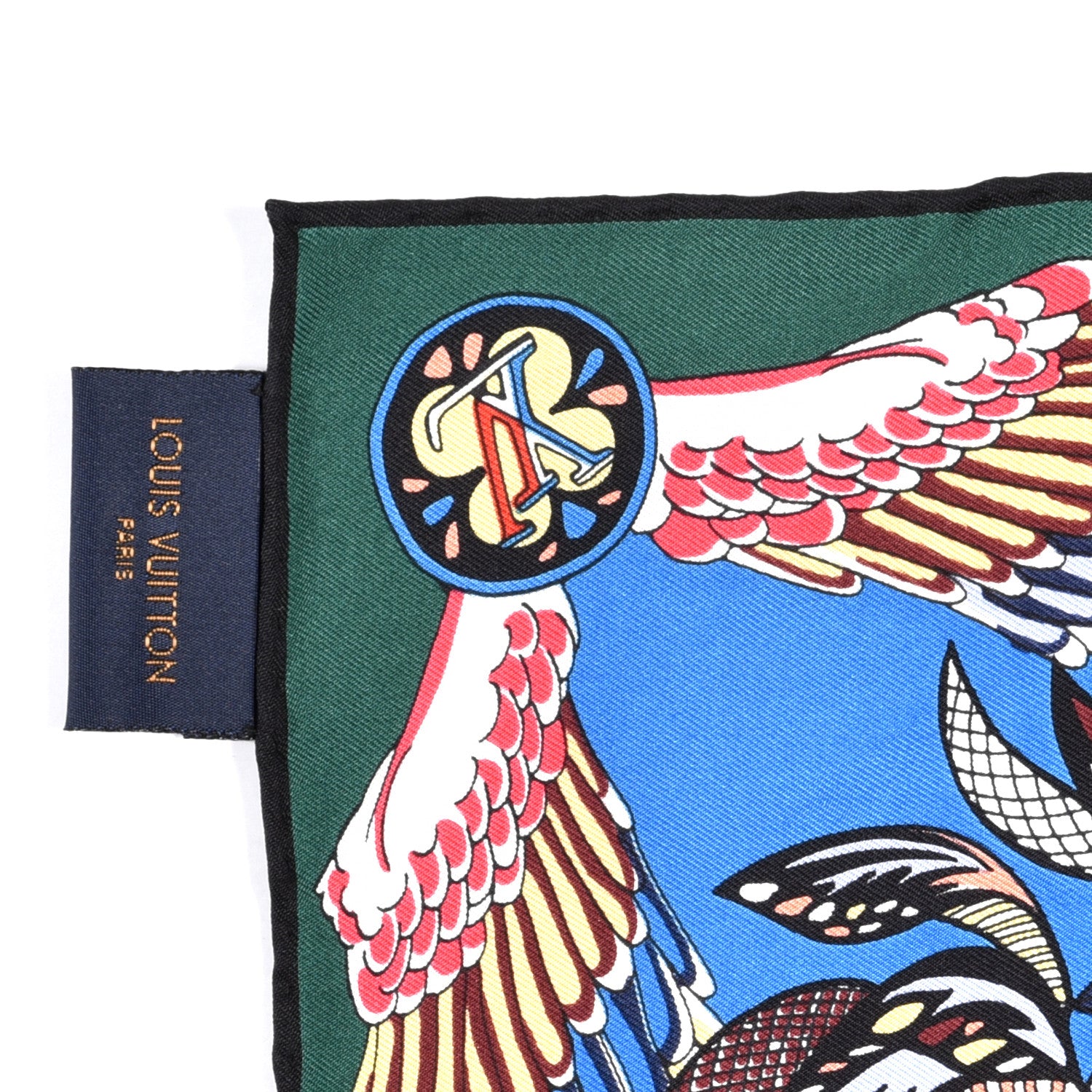 Louis Vuitton Silk Monogram Innocence Square Scarf Multicolor 4 of 4