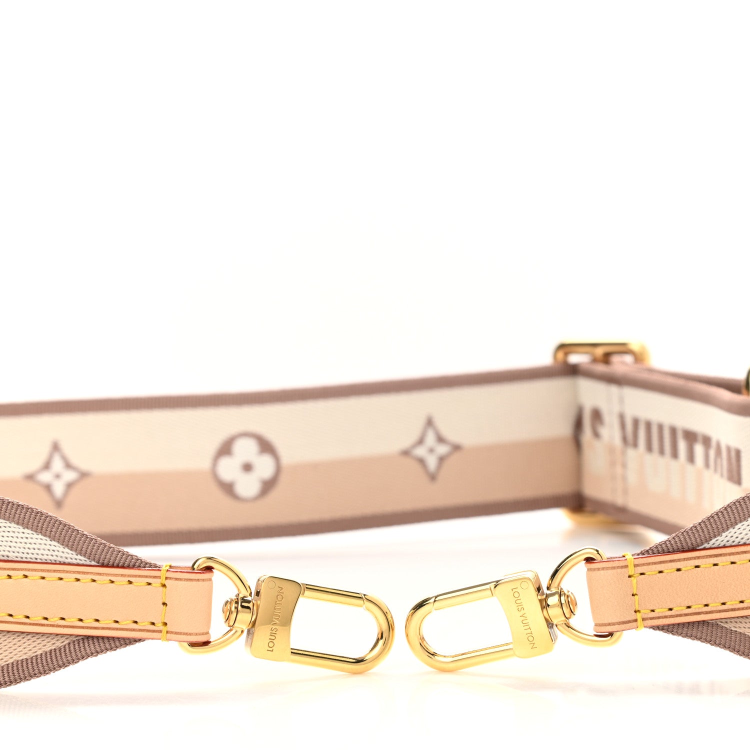 Louis Vuitton Jacquard Speedy Bandouliere 20 Shoulder Strap Beige 3 of 3