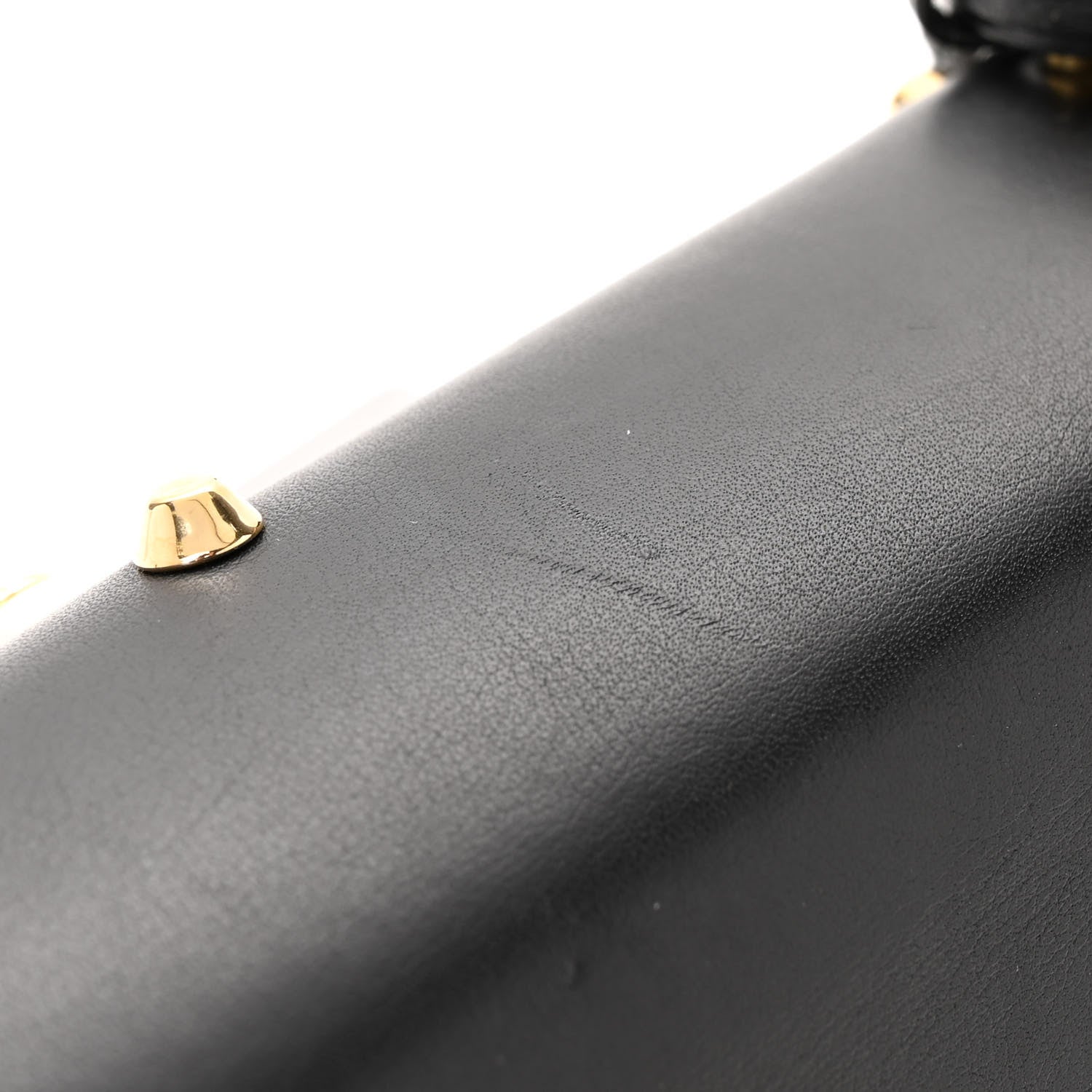 Gucci Calfskin Studded Small Padlock Shoulder Bag Black 11 of 12
