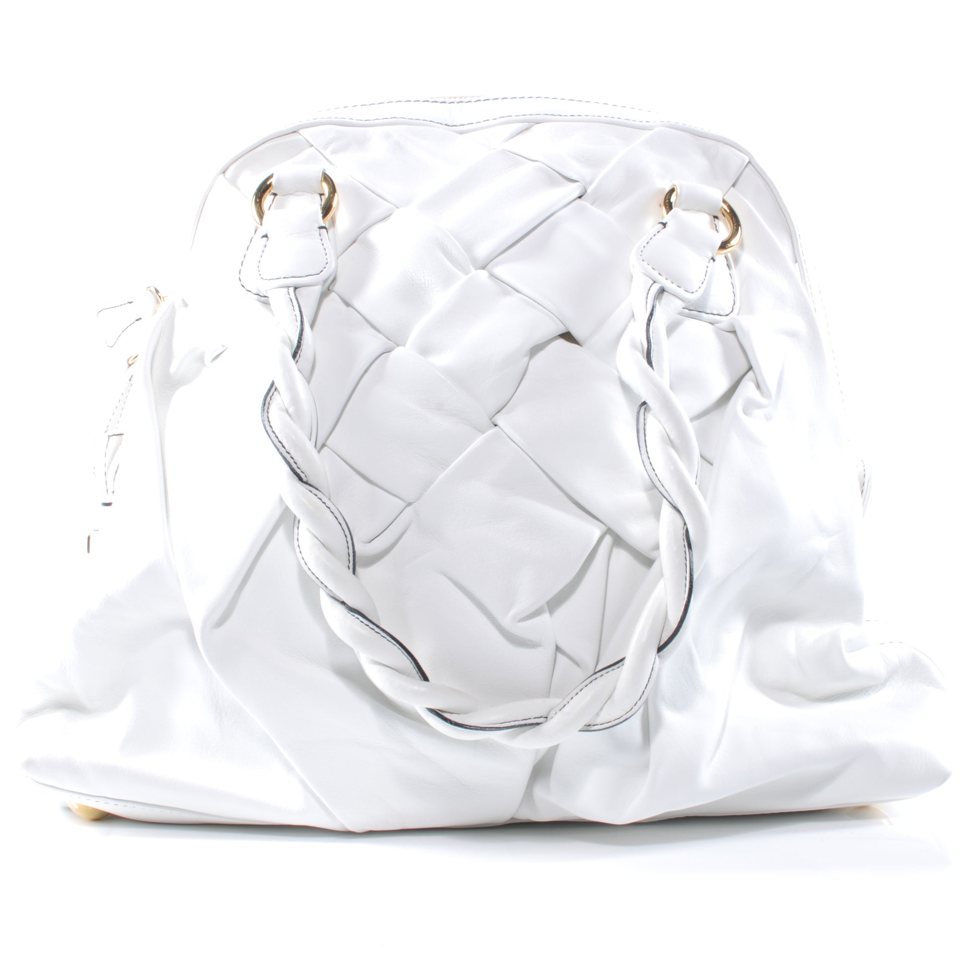 Valentino Garavani Woven Couture Bag White 1 of 7