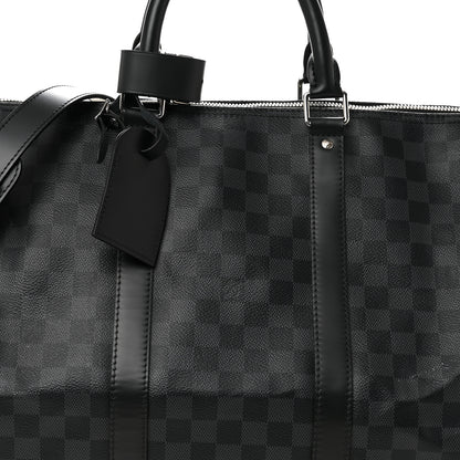 Louis Vuitton Damier Graphite Keepall Bandouliere 55 6 of 8