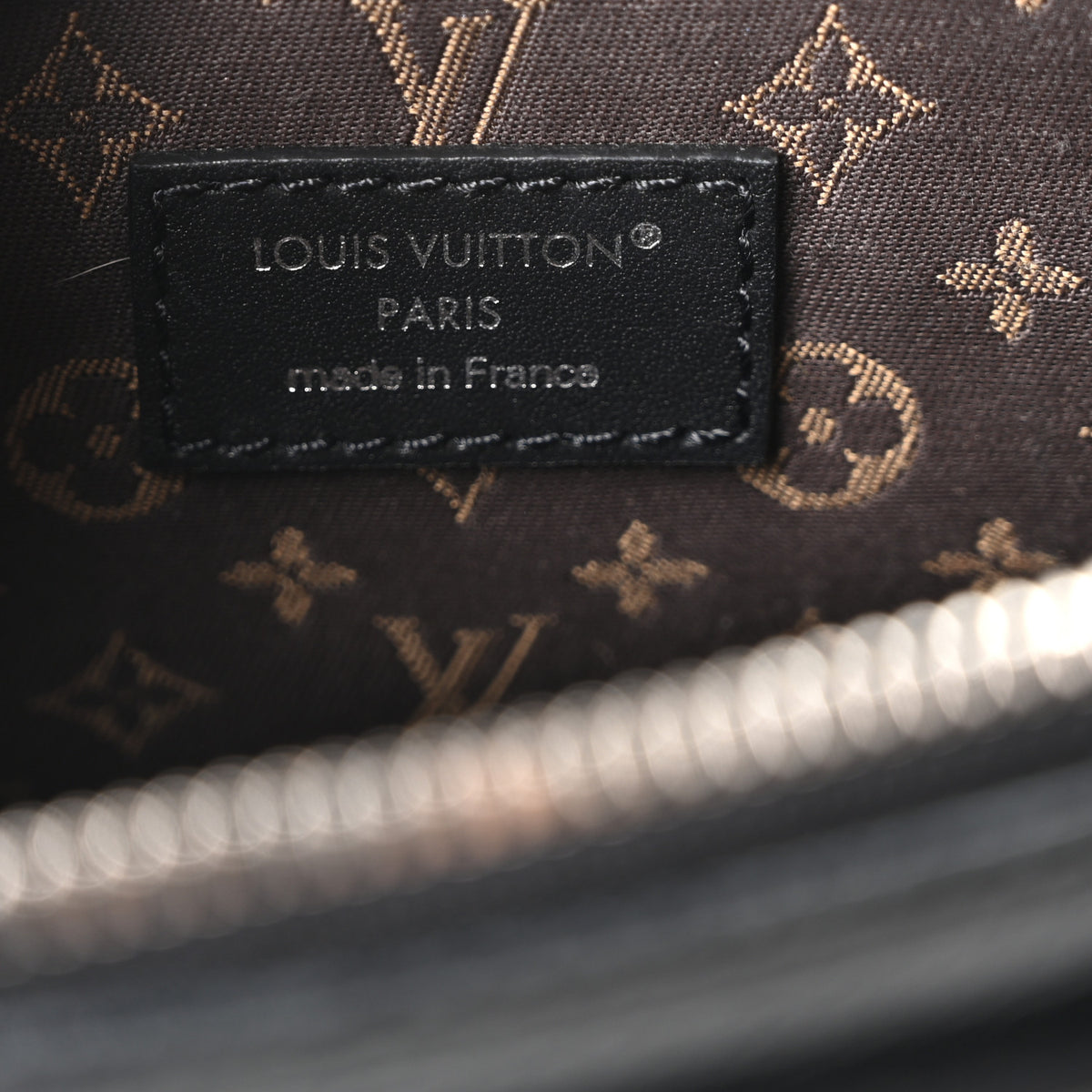 Pixel Lambskin LV Biker PM Black