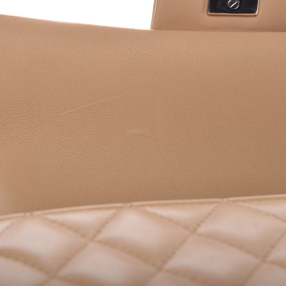 Chanel Lambskin Quilted Mini Rectangular Flap Beige 10 of 10