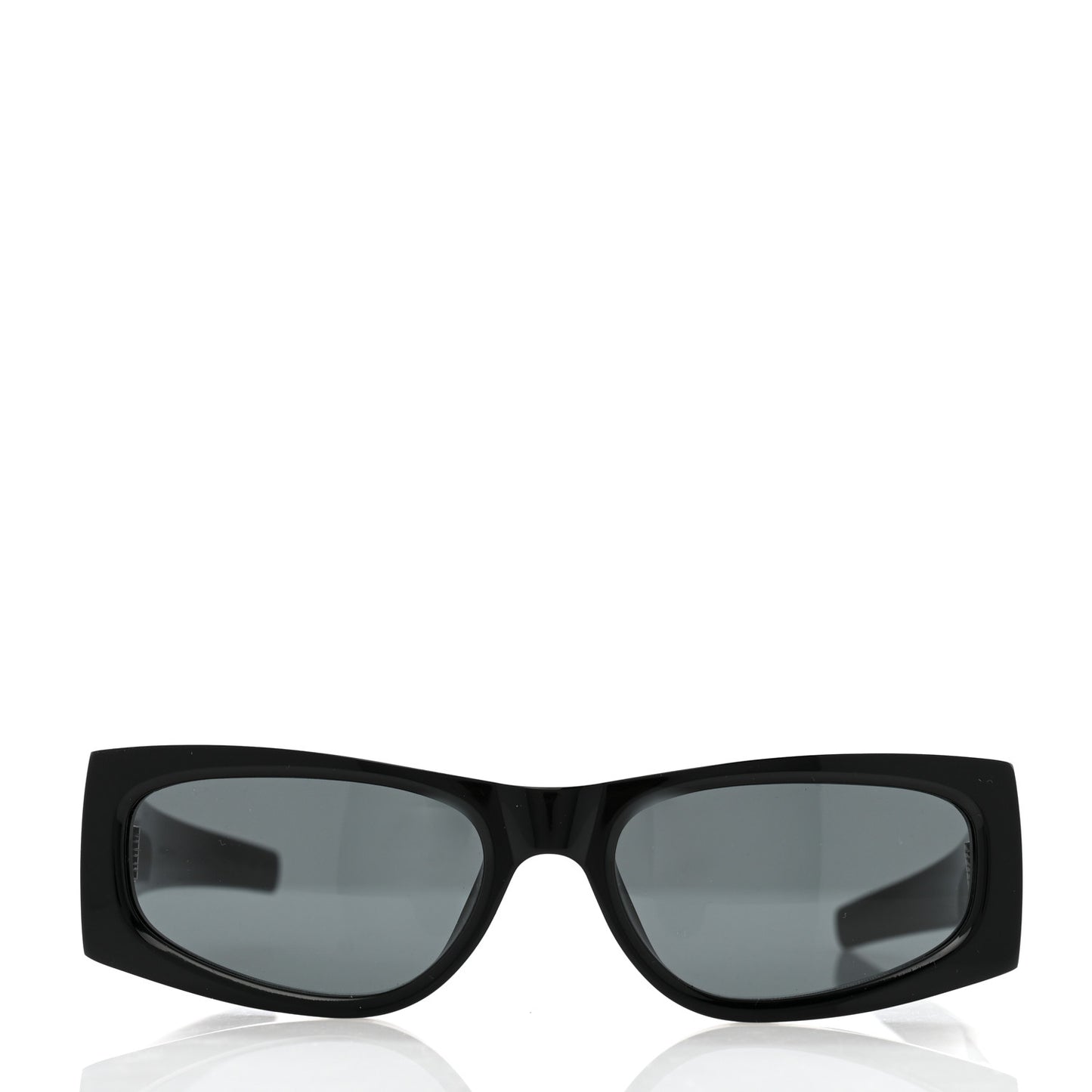Acetate Rectangle SL M140/F Sunglasses Black