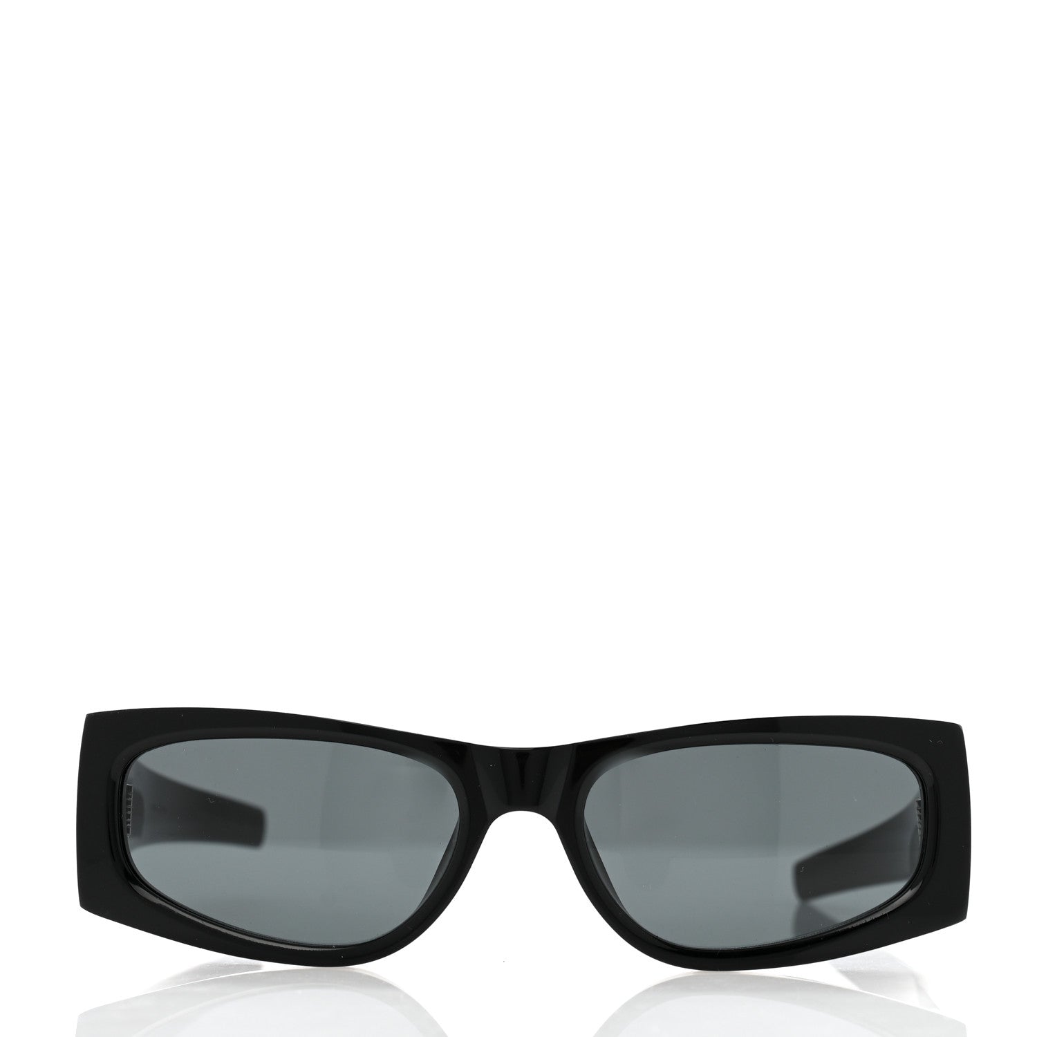 Saint Laurent Acetate Rectangle SL M140/F Sunglasses Black 2 of 7