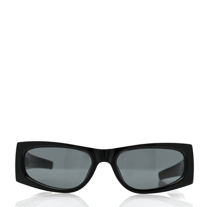 Saint Laurent Acetate Rectangle SL M140/F Sunglasses Black 2 of 7
