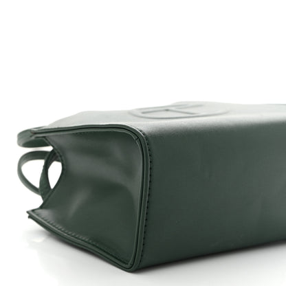 Telfar Vegan Leather Small Shopping Bag Dark Olive 8 of 9