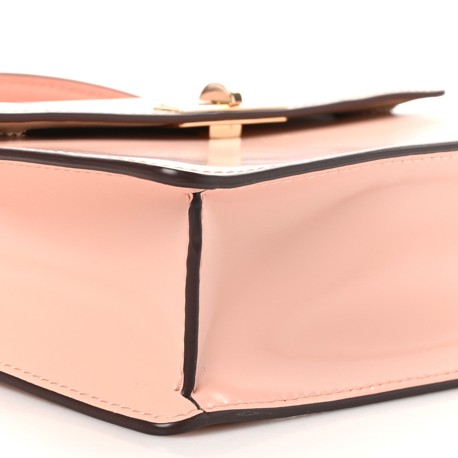 Marc Jacobs Calfskin The Downtown Shoulder Bag Rose Pink 9 of 10