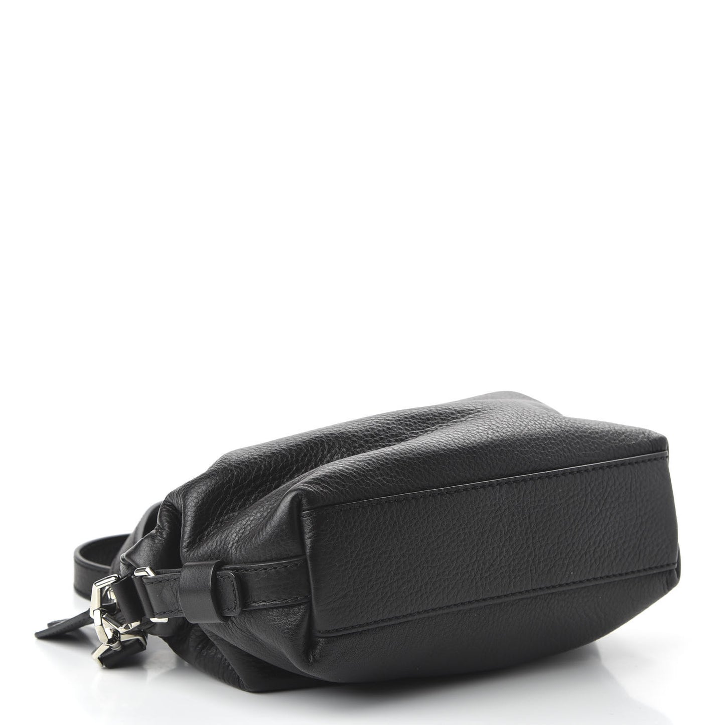Waxed Calfskin Micro Nightingale Black