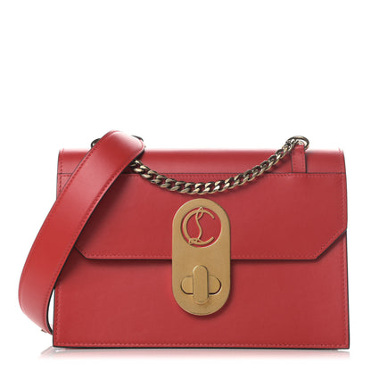Christian Louboutin Calfskin LargeElisa Shoulder Bag Loubi 1 of 11