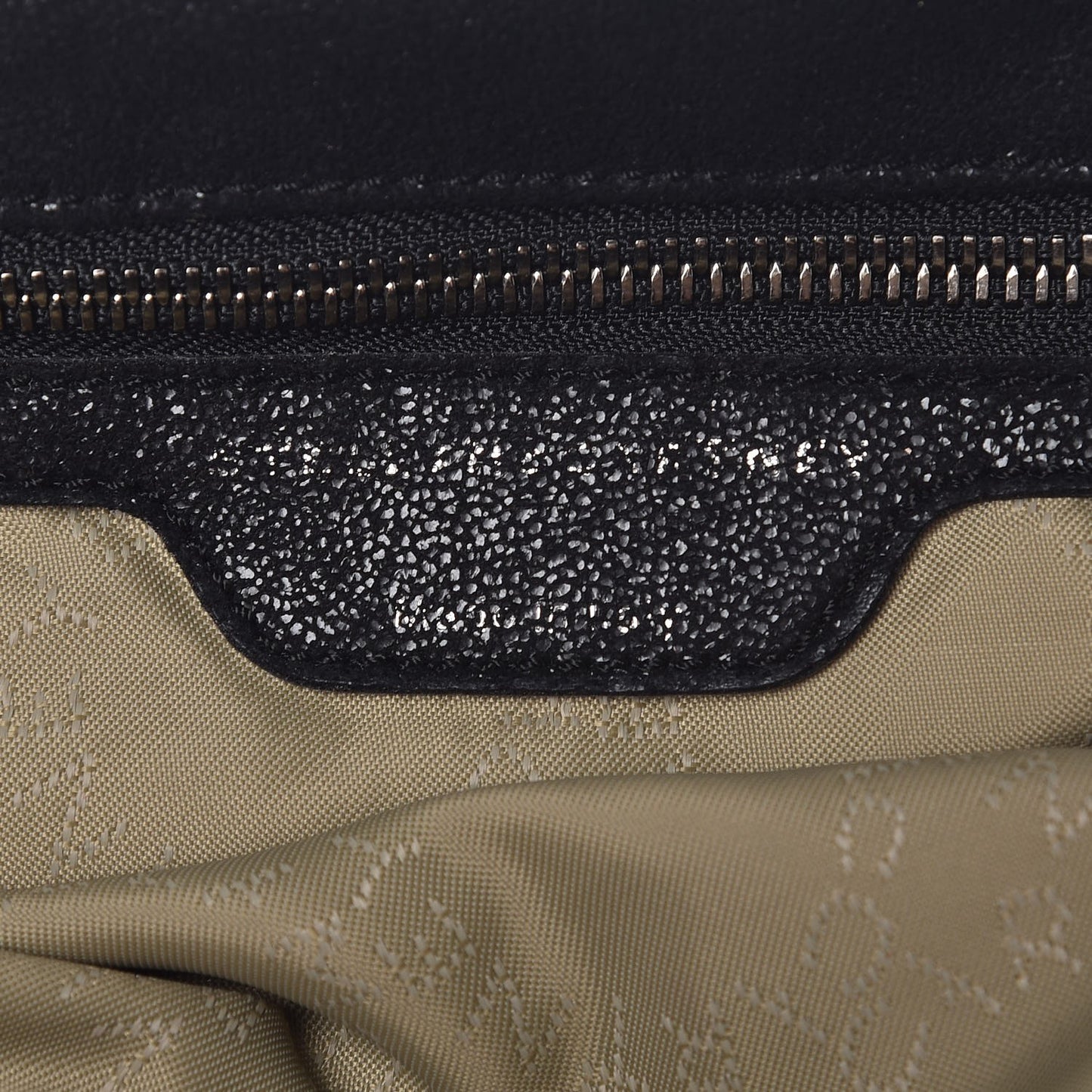 Shaggy Deer Falabella Fold Over Tote Black