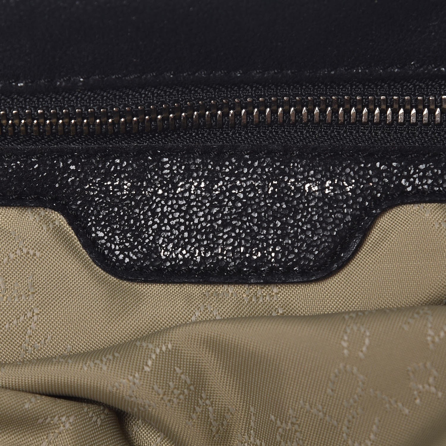 Stella McCartney Shaggy Deer Falabella Fold Over Tote Black 7 of 7