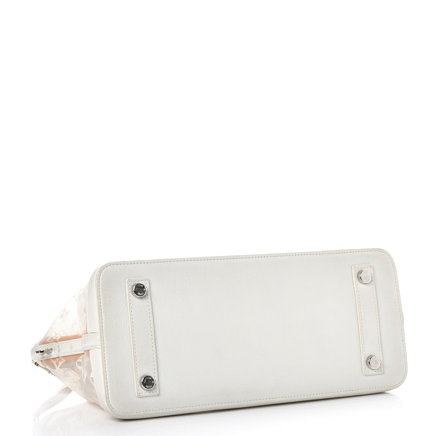 Louis Vuitton Monogram Transparence Lockit East-West White 4 of 12