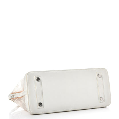 Louis Vuitton Monogram Transparence Lockit East-West White 4 of 12