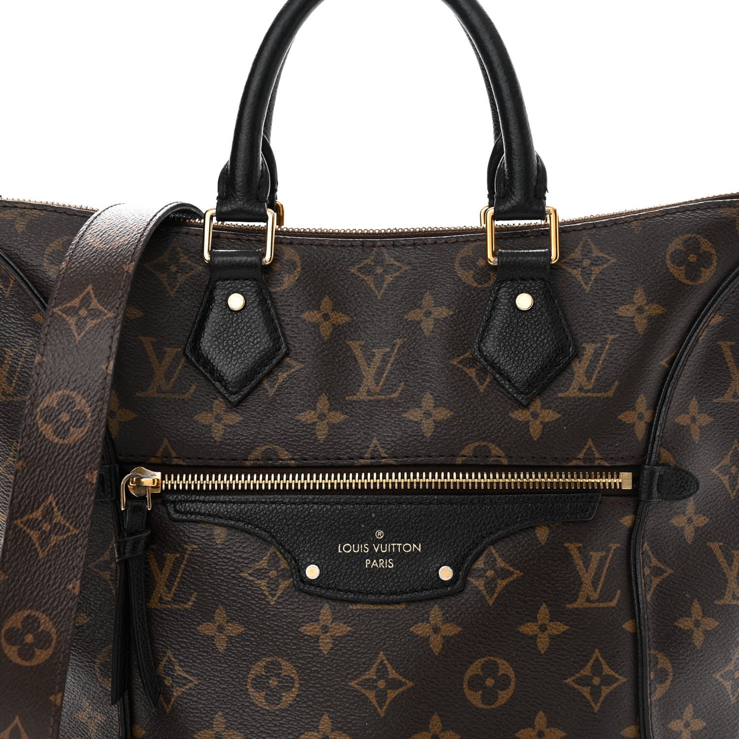 Louis Vuitton Monogram Tournelle PM Black 7 of 20