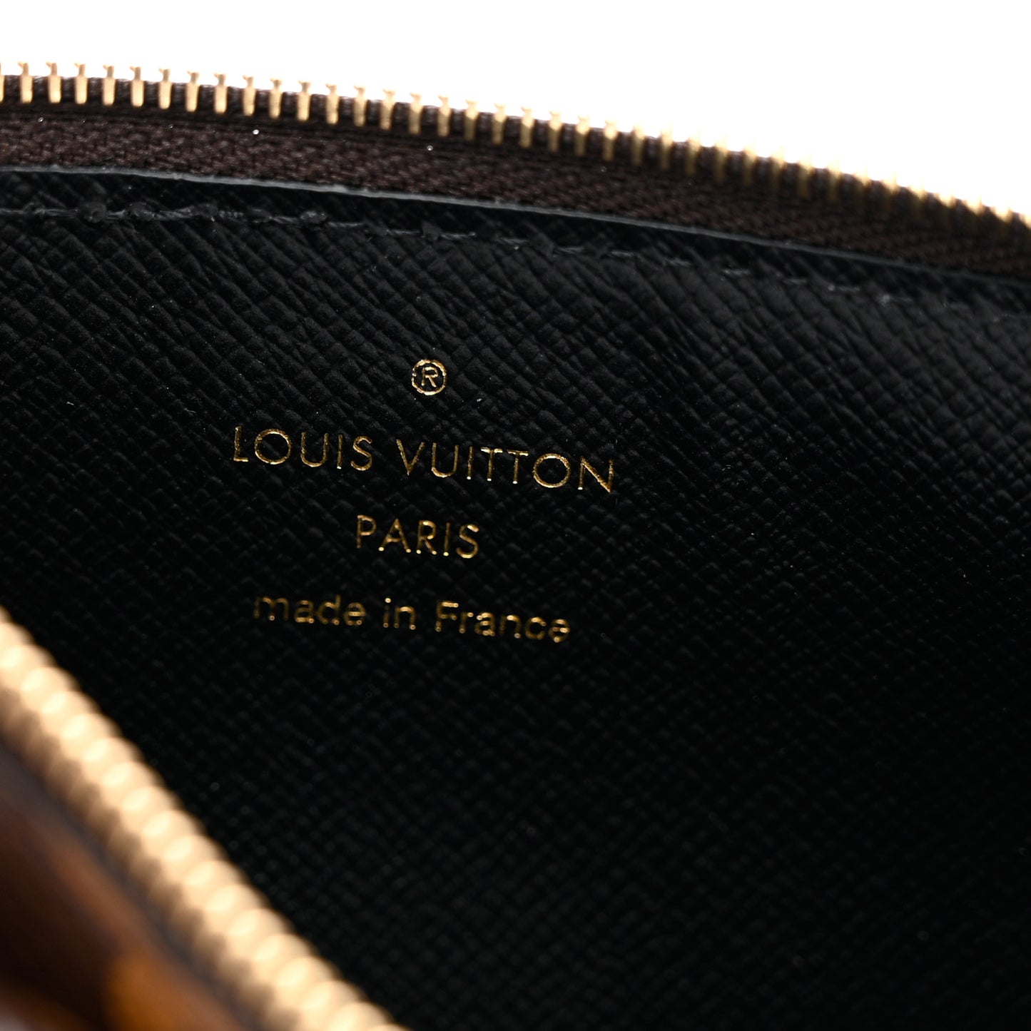 Monogram Recto Verso Card Holder Black