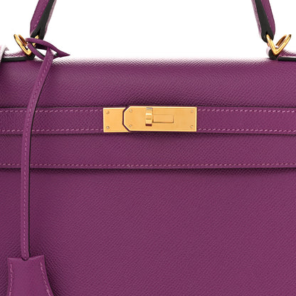Hermes Epsom Kelly Sellier 32 Anemone 8 of 10