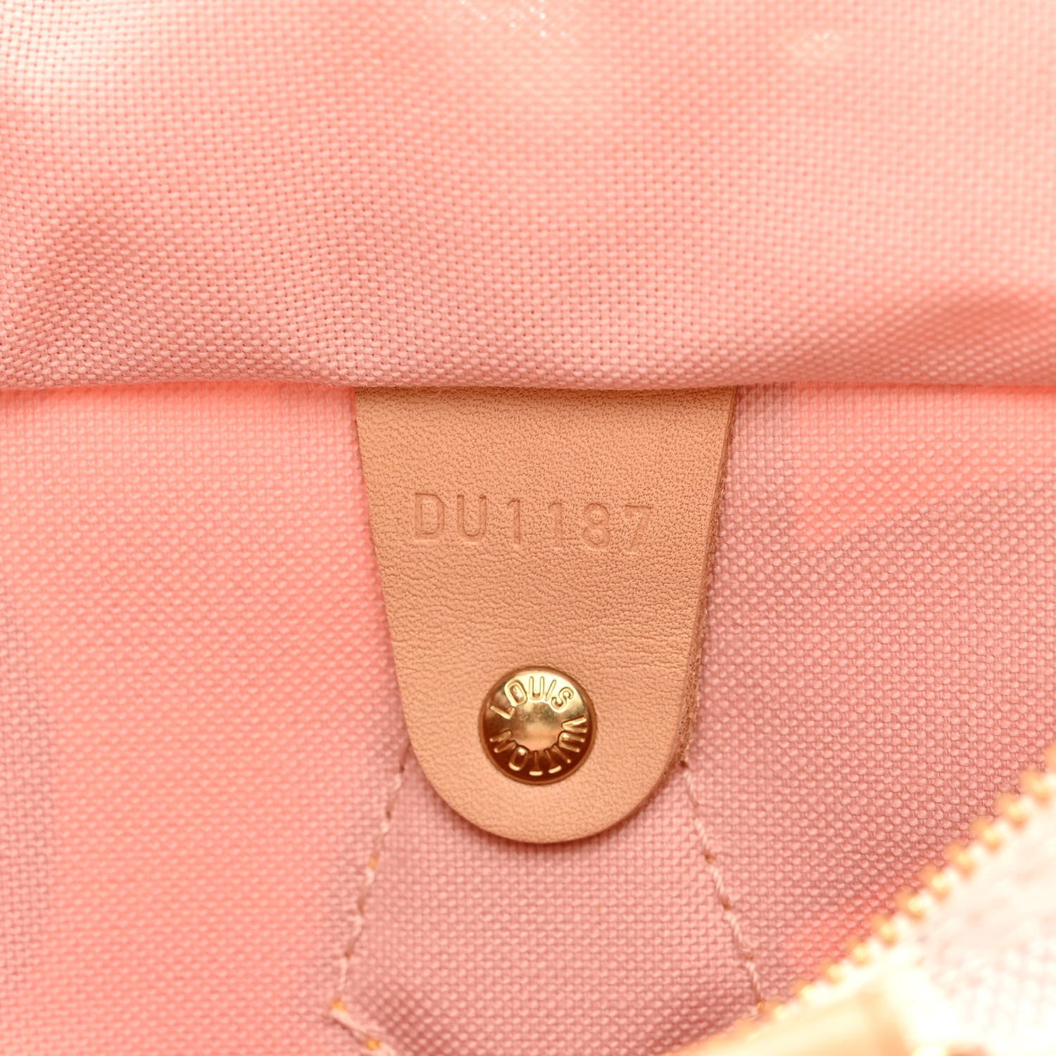 Louis Vuitton Damier Azur Tahitienne Speedy Bandouliere 30 Rose Ballerine 7 of 10