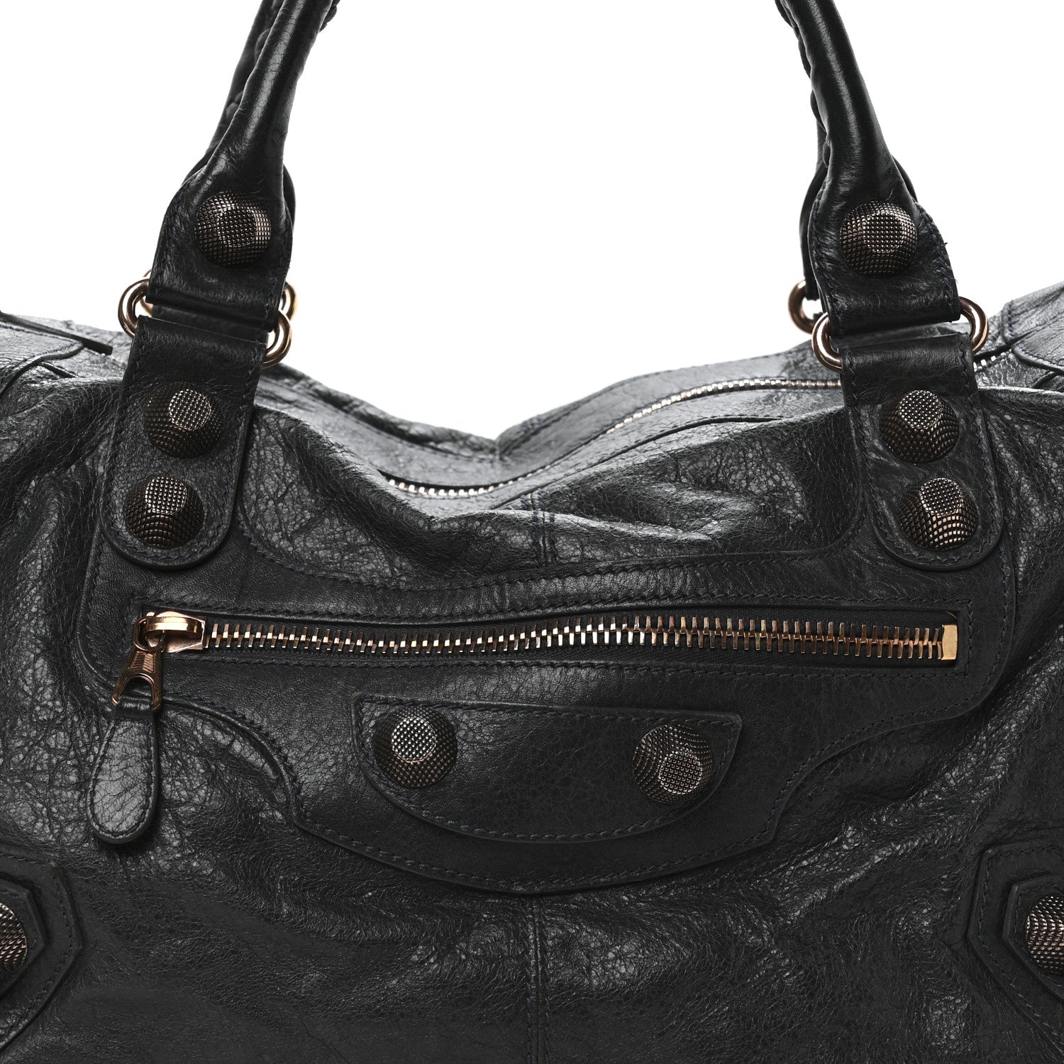 Balenciaga Agneau Giant 21 Rose Gold Hardware Work Anthracite 9 of 11