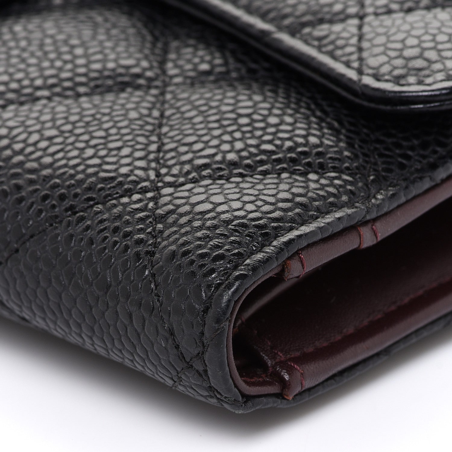 Chanel Caviar Quilted Large Flap Wallet Black 10 of 14