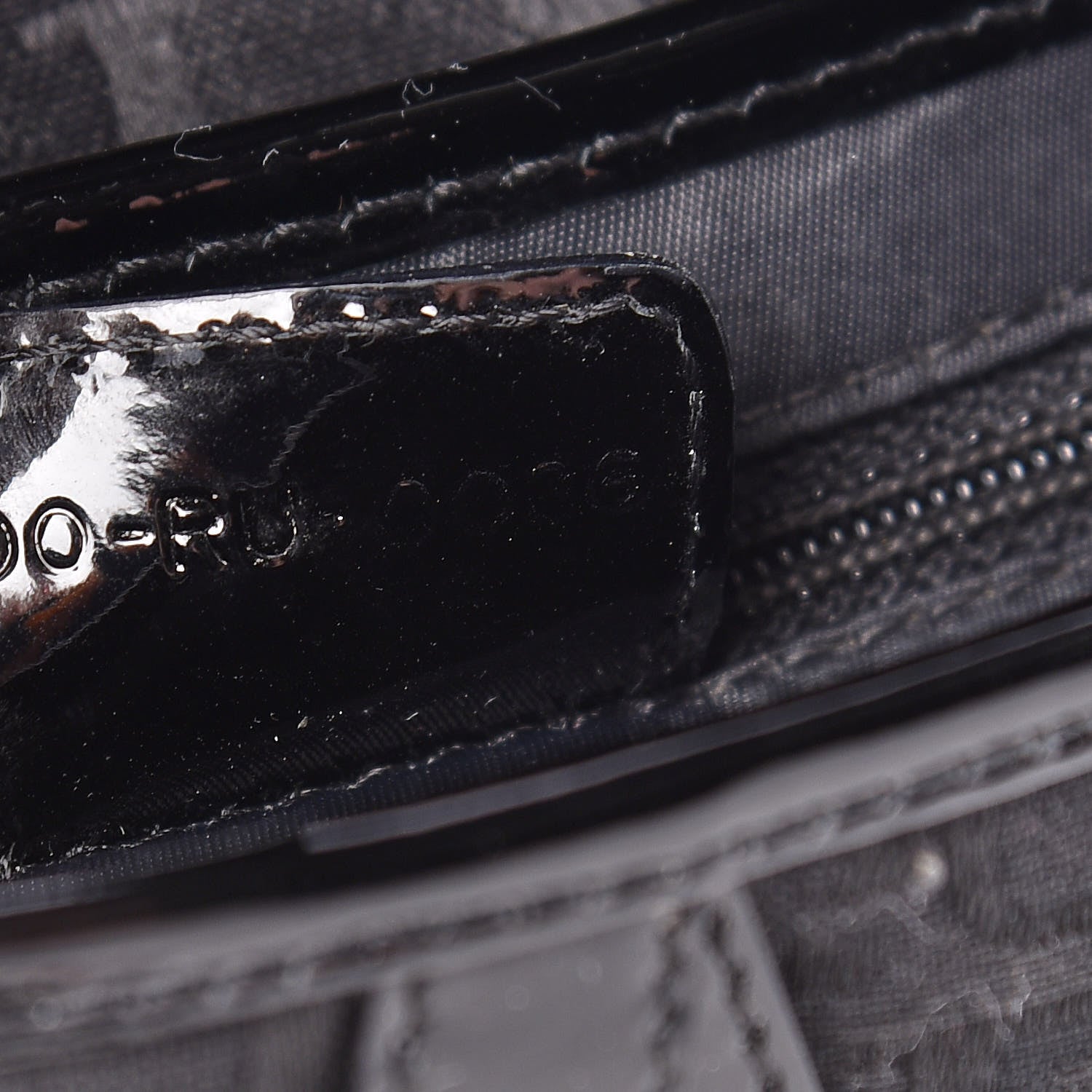 Christian Dior Monogram Saddle Bag Black 9 of 18