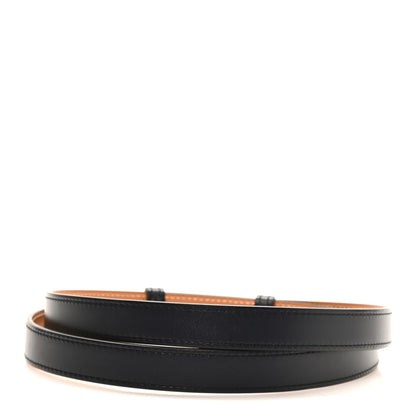 Hermes Hunter Calfskin Kelly Belt Bleu Indigo 2 of 5