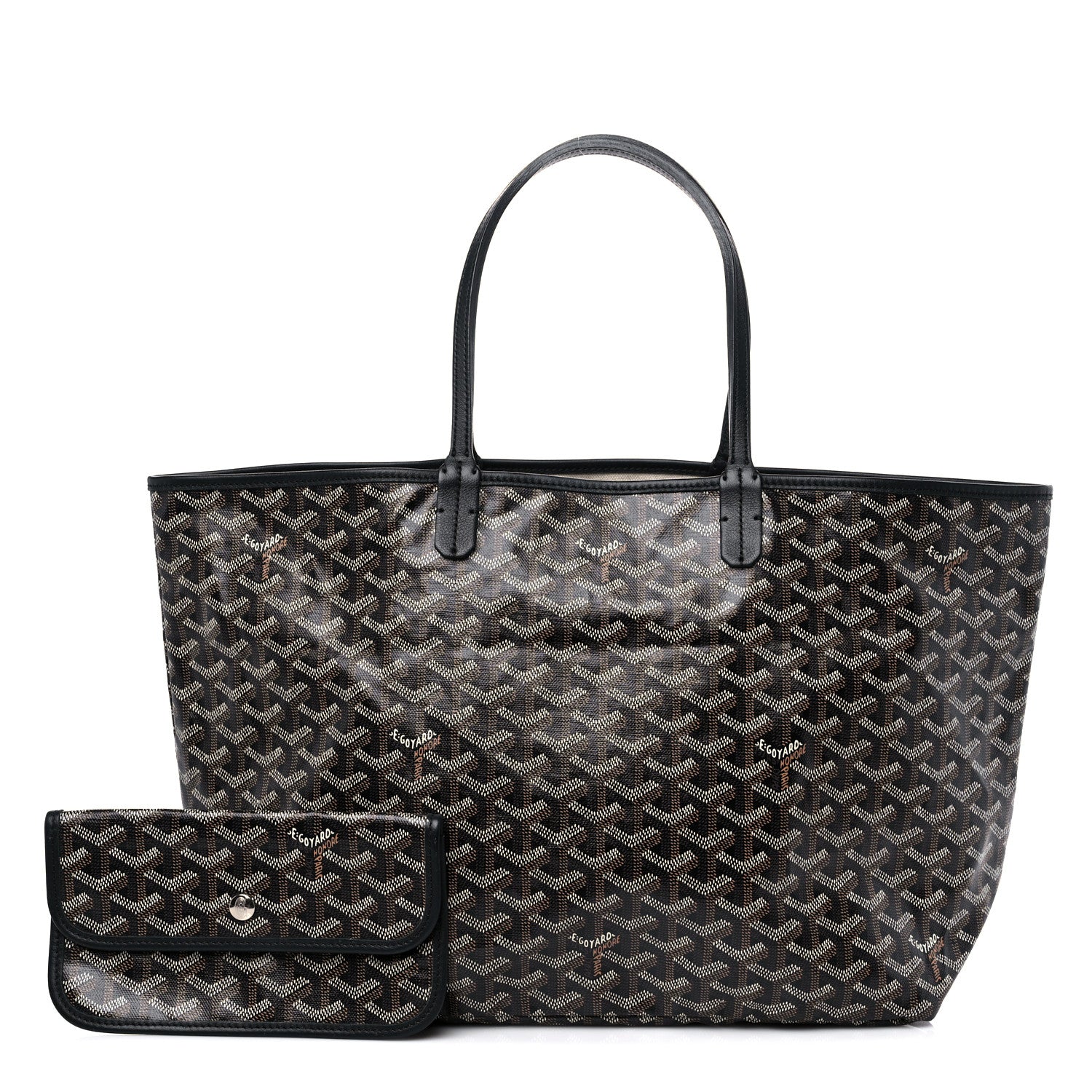 Goyard Goyardine Saint Louis PM Black 1 of 12