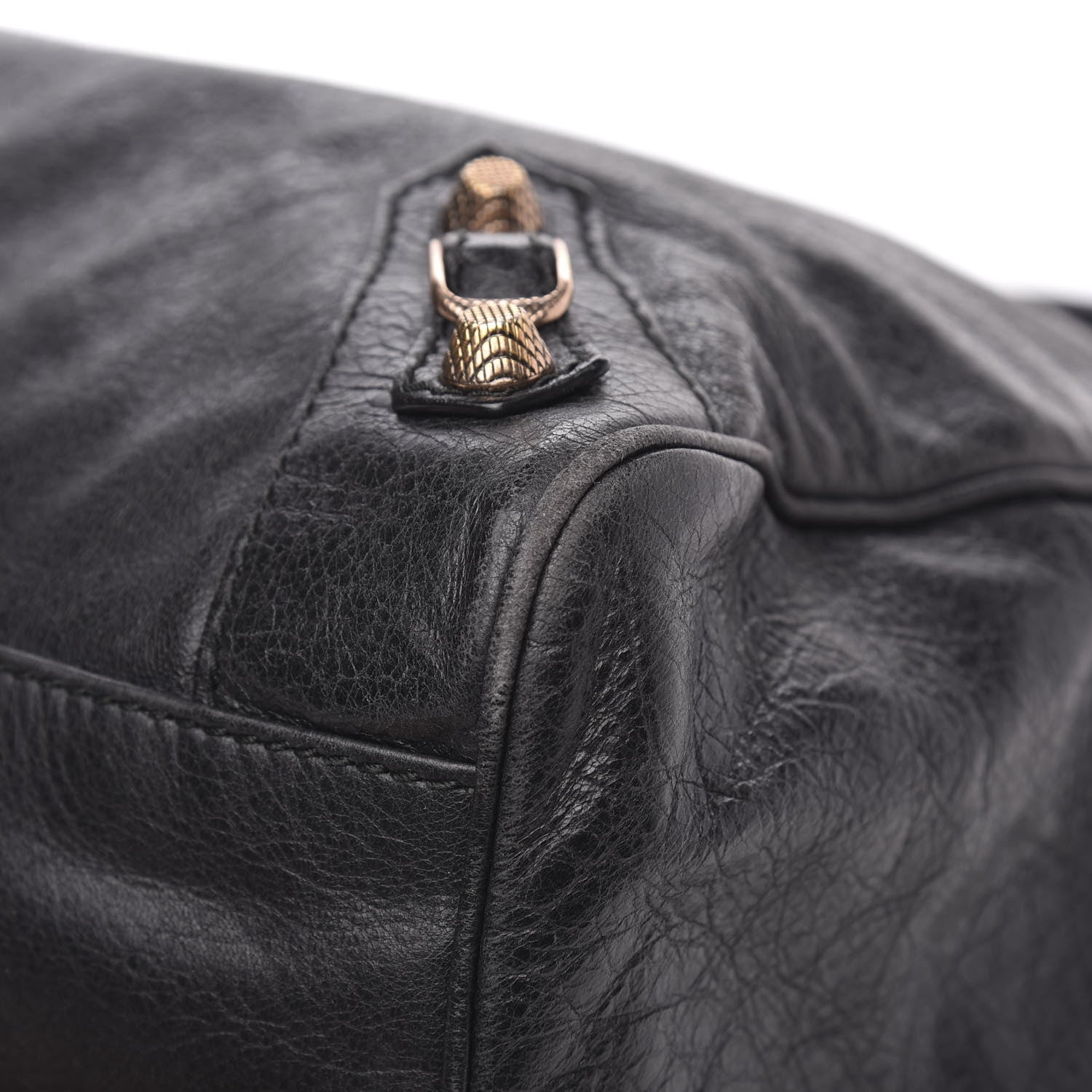 Balenciaga Agneau Giant 12 Rose Gold Hardware Velo Black 13 of 17
