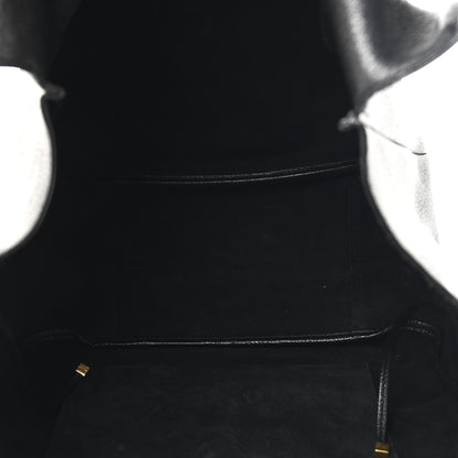 Saint Laurent Grained Deerskin Bea Tote Black 5 of 16