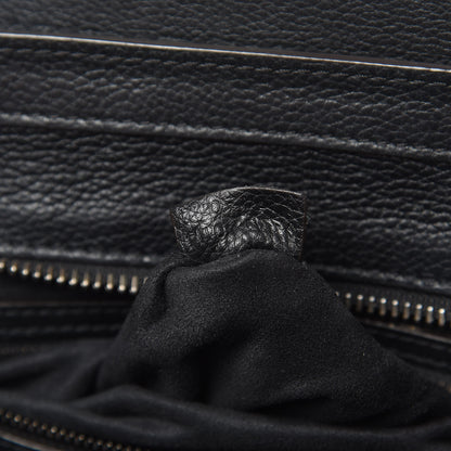 Celine Drummed Calfskin Micro Luggage Black 7 of 19