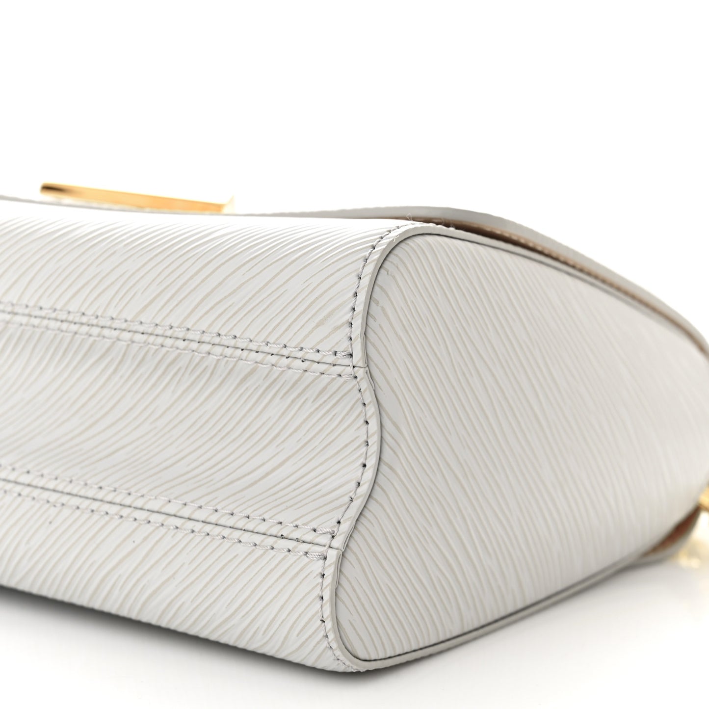 Epi Twist Shoulder Bag MM Gris