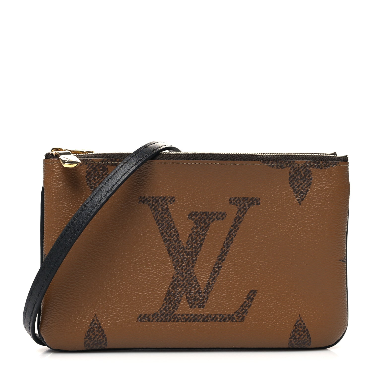 Louis Vuitton Reverse Monogram Giant Double Zip Pochette 1 of 10