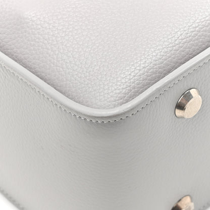 Balenciaga Calfskin Logo Embossed Small Tool 2.0 North-South Tote Balenciaga Grey 15 of 17