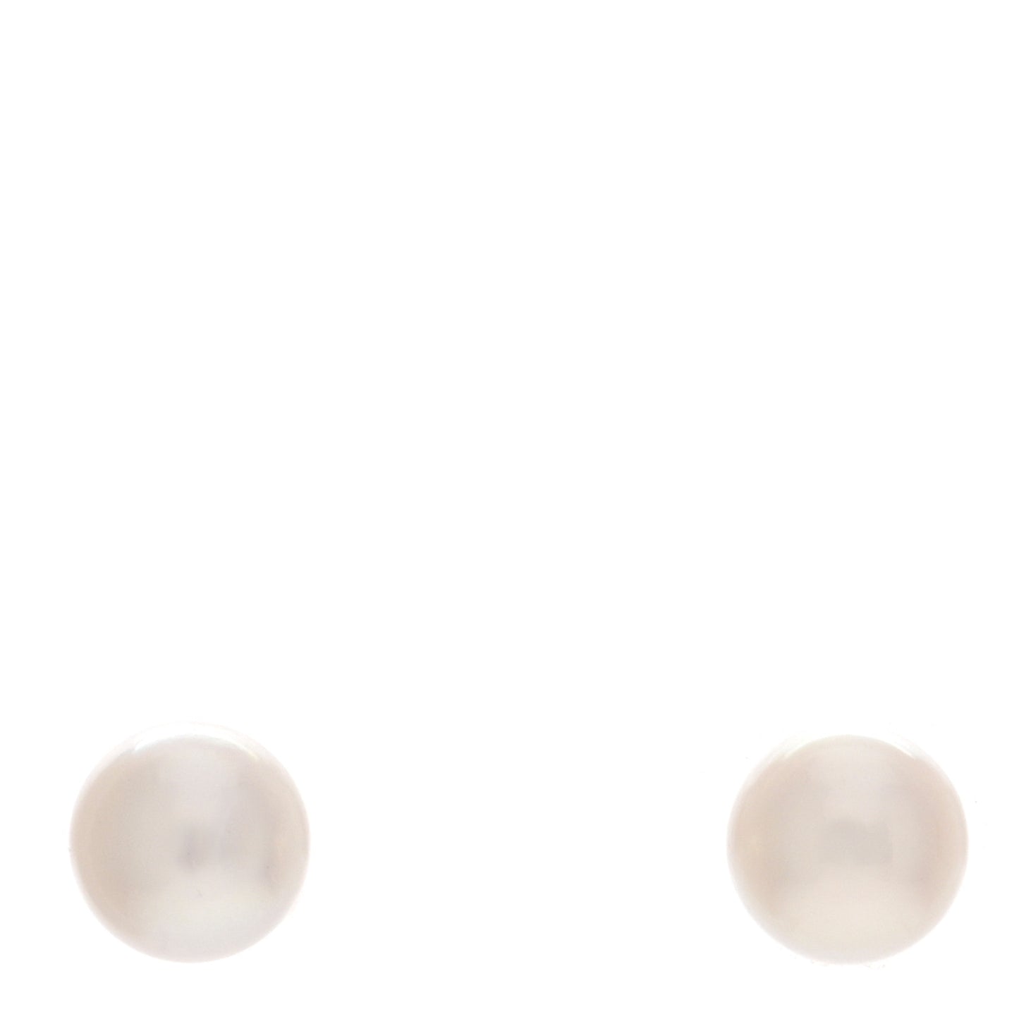 18K Yellow Gold Akoya Pearl 6mm Stud Earrings