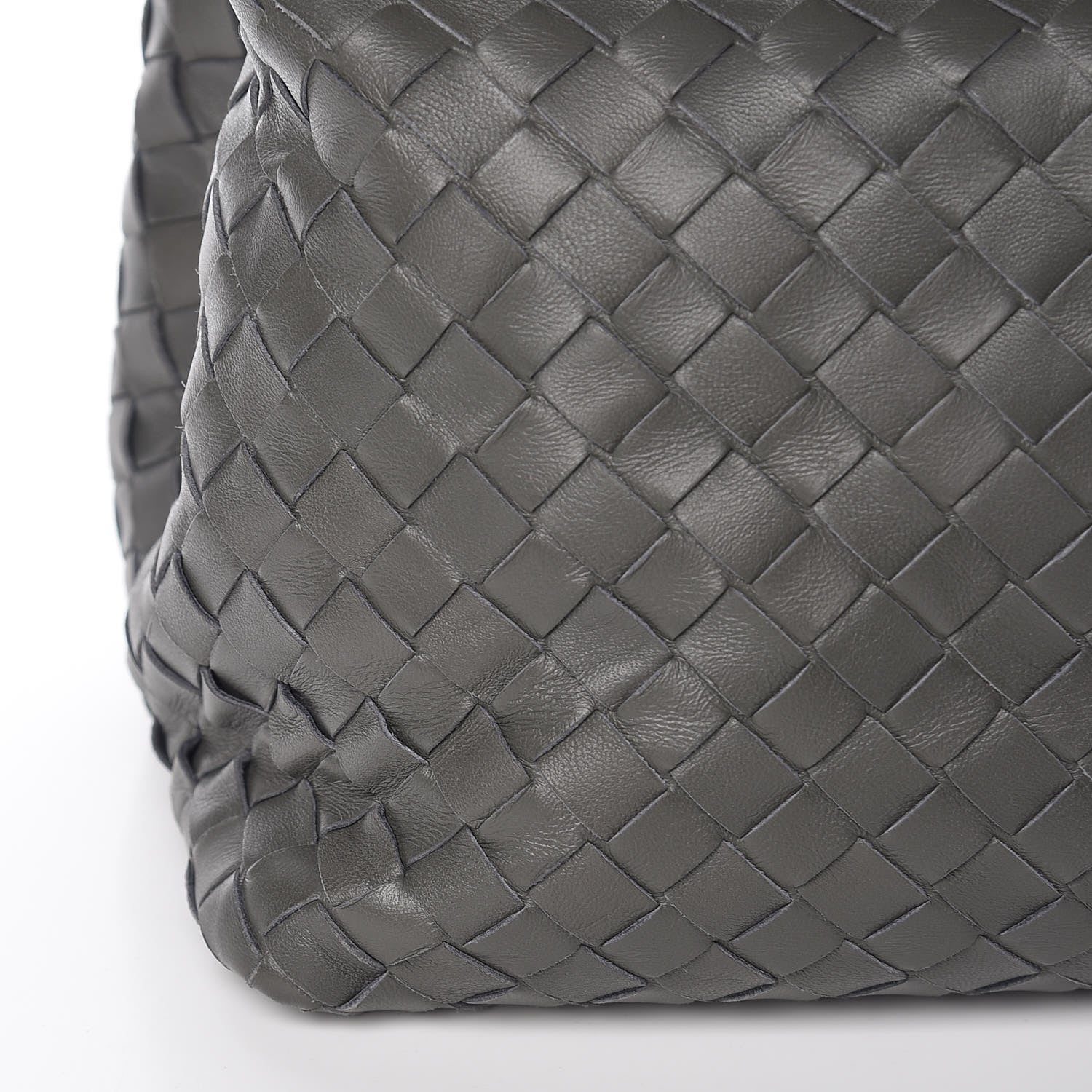 Bottega Veneta Nappa Intrecciato Medium Top Handle Tote Grey 10 of 11